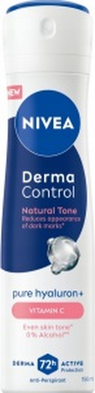 Nivea Antiperspirant ve spreji Derma Control Natural Tone (Antiperspirant) 150 ml woman