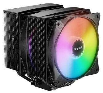 Be quiet! chladič CPU PURE ROCK PRO 3 LX Black 2x120mm PWM ARGB fan 6xheatpipe černý
