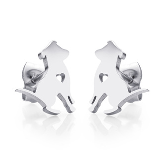 Náušnice PEJSEK - chirurgická ocel