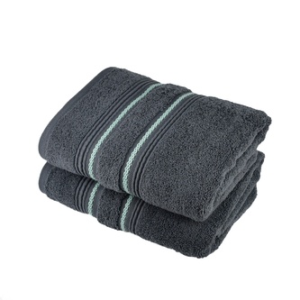 Ručník STRIPE šedý 50x90 cm