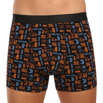 Pánské boxerky Nedeto vícebarevné (1NBV3) 3XL