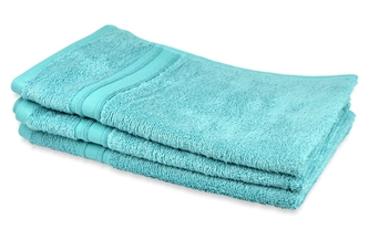 bambusový ručník 30x50 cm tyrkysový