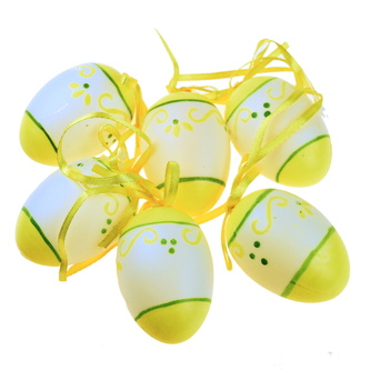 Malovaná vajíčka střední 6 ks