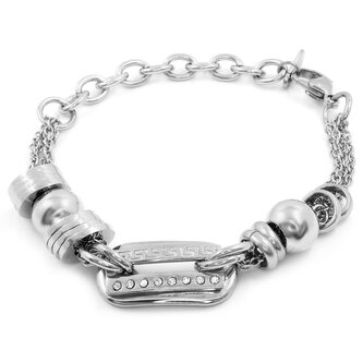 Variabilní náramek s kamínky - chirurgická ocel