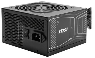 MSI zdroj MAG A750GN PCIE5 750W ATX akt. PFC 3 roky celk. záruka 120mm ventilátor 80PLUS Gold