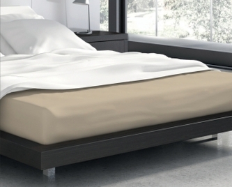 PRZEŚCIERADŁO 160X200 MODERN BAW. WZ 02 BEŻ
