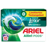 ARIEL kapsułki 3w1 10szt Uniwersal Touch of Lenor do prania 211g