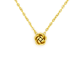 Náhrdelník POUPÁTKO GOLD - chirurgická ocel