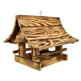 Krmítko pro ptáčky horalské opalované 21x26x23 cm