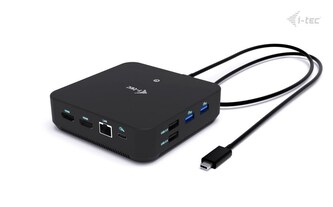 i-tec USB-C DP Dual HDMI Docking Station, Power Delivery 100W