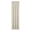 Bavlněný závěs s páskou a tunýlkem - taupe, 245 mm, 140 mm