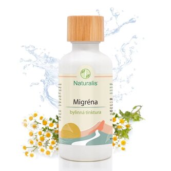 Migréna: bylinná tinktura Naturalis - 50 ml