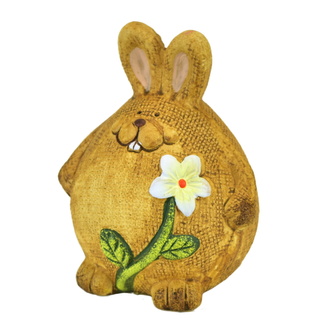 Zajíc keramický baculatý 11,5 cm