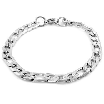 Náramek FIGARO VZOR I 0,6 cm - chirurgická ocel, délka 21 cm