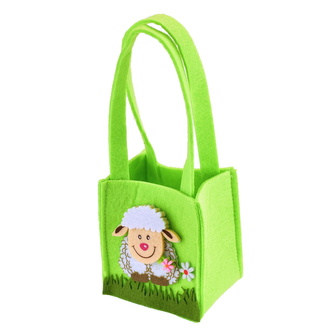 Taštička na koledu flísová 23 cm