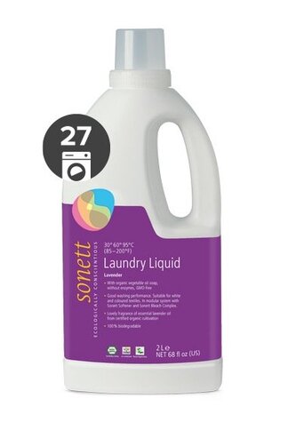 Sonett Univerzální tekutý prací gel na bílé i barevné prádlo 2 l Sonett Univerzální tekutý prací gel na bílé i barevné prádlo 2 l