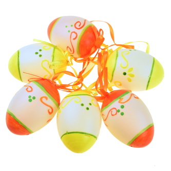 Velikonoční malovaná vajíčka střední 6ks