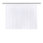 Záclona Marina, bílá, řasící páska - 175 mm, 450 mm