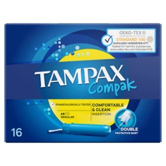 Tampax Compak tampony (16ks/kra) Regular