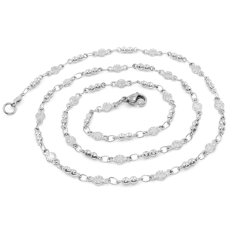 Jemný ozdobný řetízek - chirurgická ocel