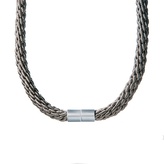 Ozdobný úvaz na závěsy - šedá