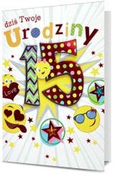 Karnet Urodziny 15