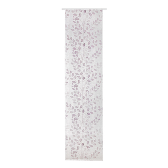 Panelová záclona s technikou - lila (baklažánová), 245 mm, 60 mm