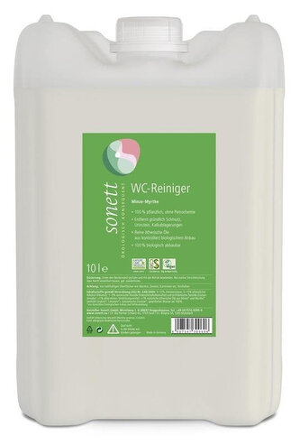 Sonett WC čistič máta a myrta 10 l - s bio éterickými oleji Sonett WC čistič máta a myrta 10 l - s bio éterickými oleji