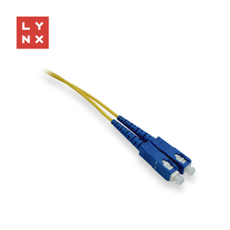 LYNX duplexní patch kabel SM, OS2, SC/SC, 9/125µm, 15m