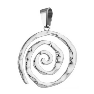 OPP1950 Ocelový přívěsek spirála