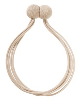 Ozdobný úvaz na závěsy - béžová