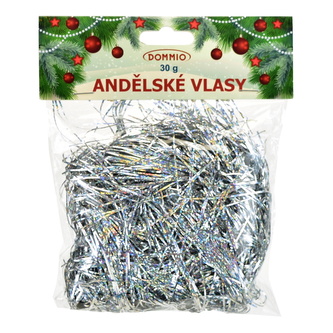 Andělské vlasy stříbrné 30g