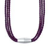 Úvaz s magnetickým zapínáním - fialová