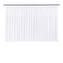 Záclona Alina, bílá, řasící páska - 175 mm, 600 mm