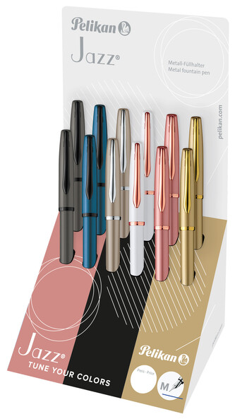 Pelikan - Pero plnicí Jazz Noble 12ks v displeji