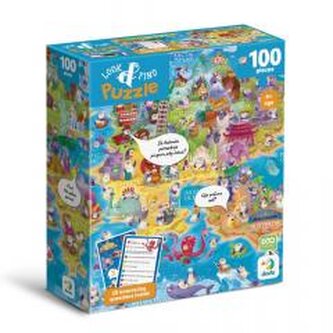 Puzzle 100 Look&Find Świat pingwinów Puzzle 100 Look&Find Świat pingwinów