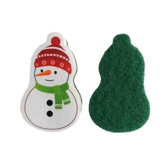 HOUBIČKA NA NÁDOBÍ SNĚHULÁK 8*12.9*3CM