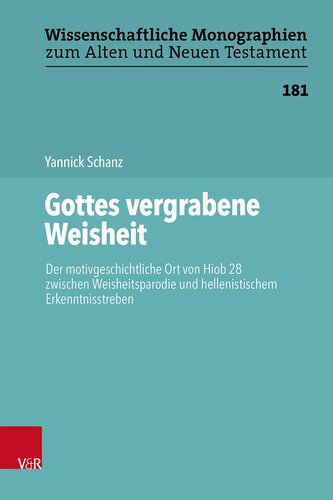 Gottes vergrabene Weisheit