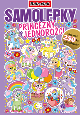 Samolepkový sešit - A5 - Princezny a jednorožci