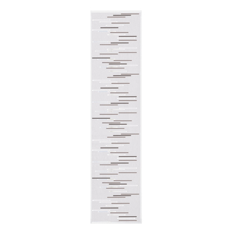 Panelová záclona Scherli, antracit - 245 mm, 60 mm