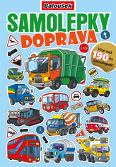 Samolepkový sešit - A5 - Doprava