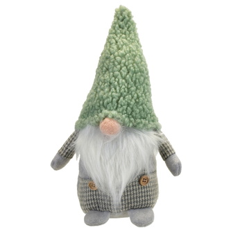 Skřítek se zelenou čepicí 30 cm