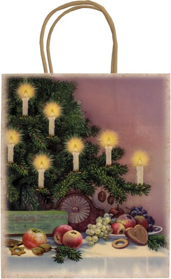 Dárková papírová taška Christmas Lights
