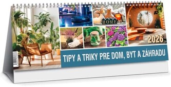 Tipy a triky pre dom, byt a záhradu 2026 - stolový kalendár