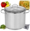 hrnec d36x25cm+PO sklo, (25,0l) GASTRO PROSTY, indukce, NR
