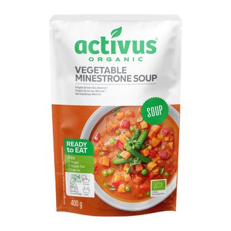 Polévka minestrone 400 g BIO   ACTIVUS