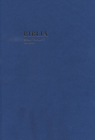Biblia (modrá farba)