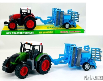 TRAKTOR Z AGREGATEM URAWOWYM 666-226A