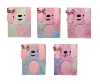 PAMIĘTNIK PLUSZ PIESEK 21x15cm U907