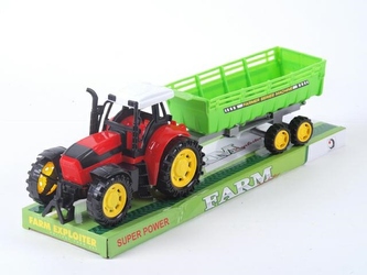 TRAKTOR Z PRZYCZEPĄ 1228-2